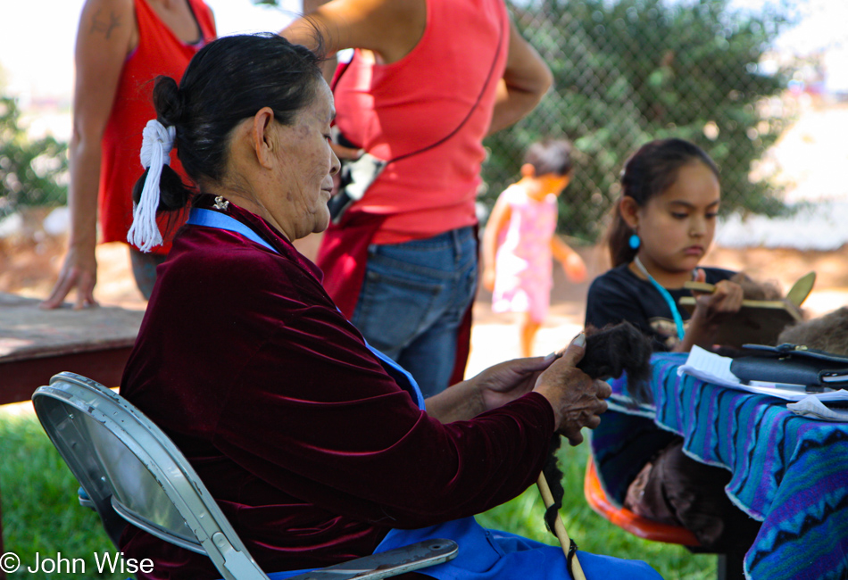 At the Sheep is Life Festival in Tuba City, Arizona