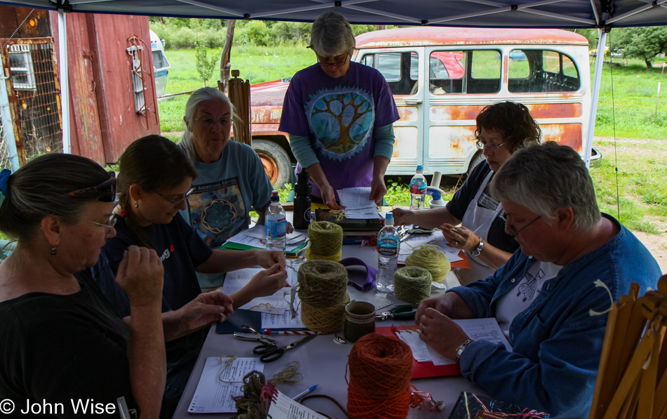 Dyeing Workshop in Blue, Arizona