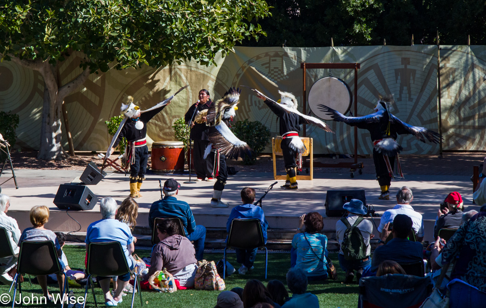 Indian Dance at the Heard Museum in Phoenix, Arizona