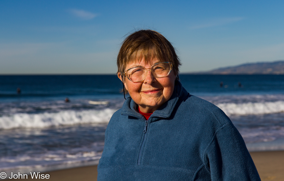 Jutta Engelhardt in Santa Monica, California