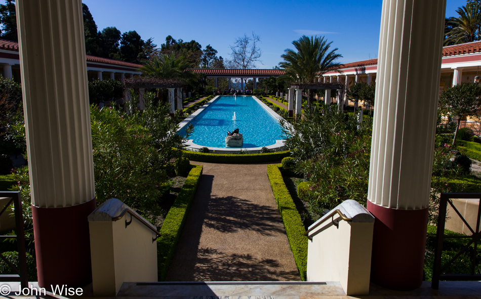 Getty Villa in Los Angeles, California