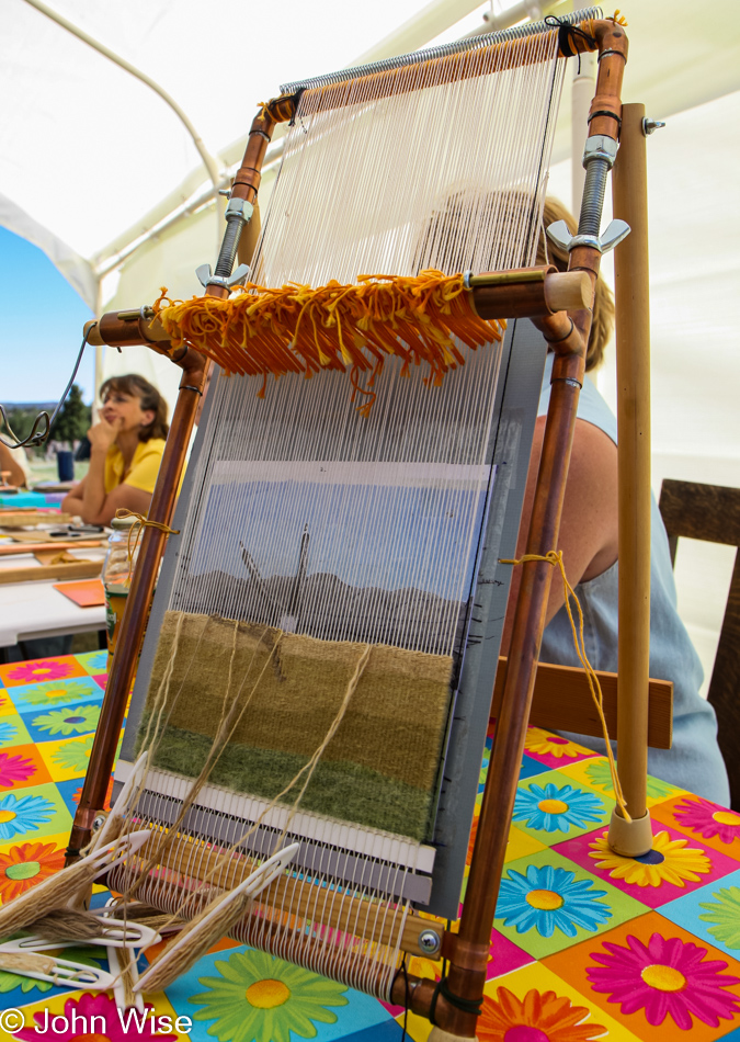 Tapestry Weaving Workshop in Alpine, Arizona