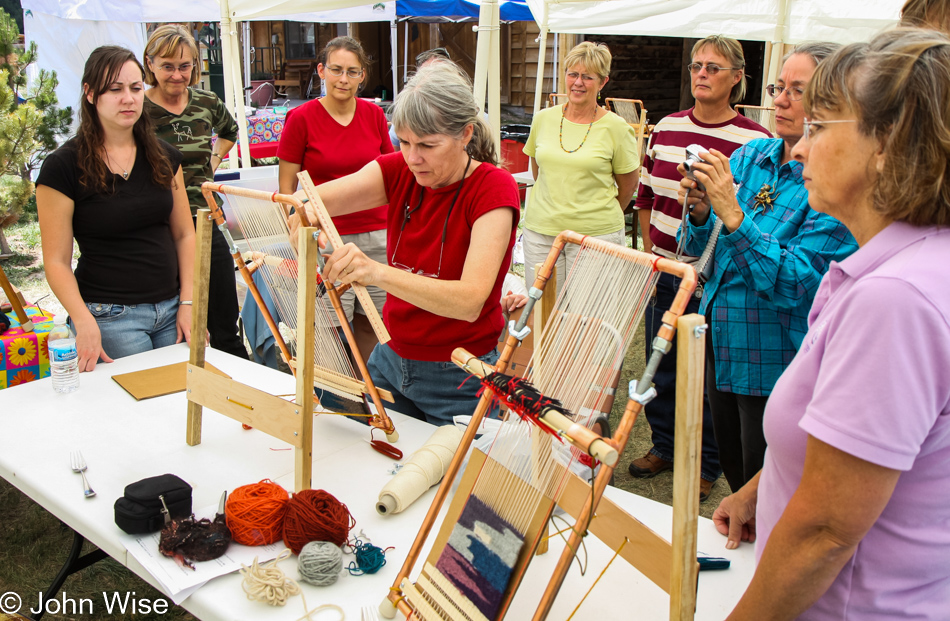 Tapestry Weaving Workshop in Alpine, Arizona