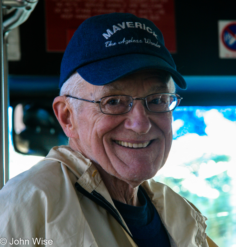 Grand Canyon hiker Laurent "Maverick" Gaudreau at Grand Canyon National Park, Arizona