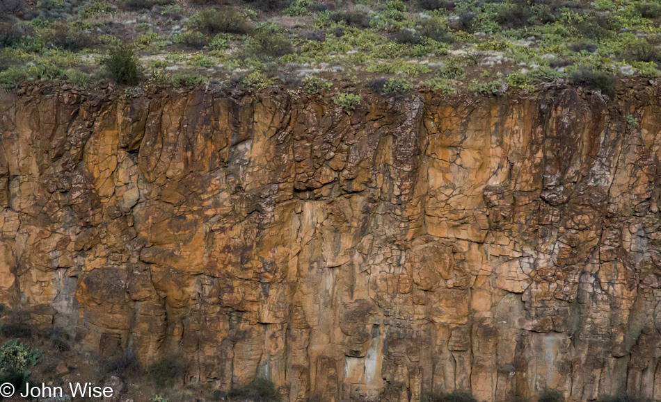 On the Verde Canyon Railroad in Arizona