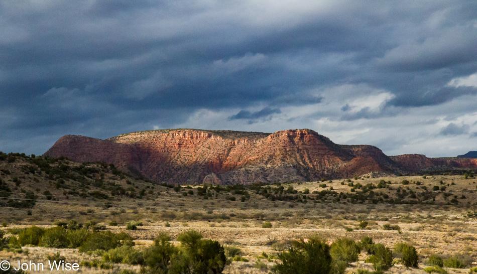 On the Verde Canyon Railroad in Arizona