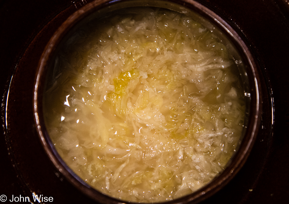 Homemade Sauerkraut