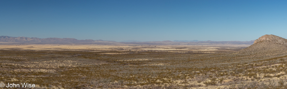 On Leslie Canyon Road in Cochise County, Arizona