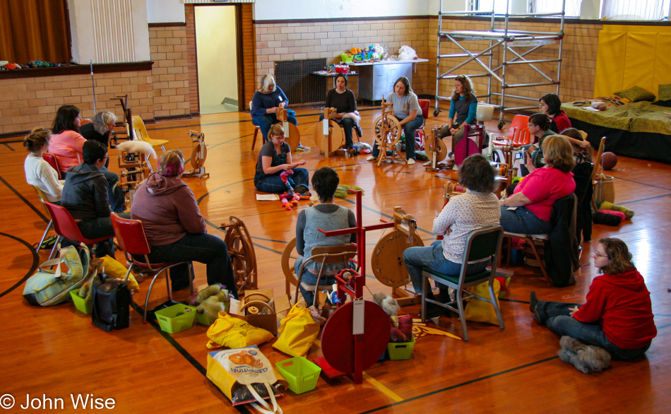 Yarn School in Harveyville, Kansas