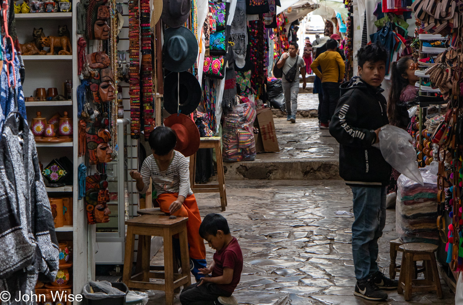 Santo Domingo Market in San Cristobal de las Casas, Chiapas, Mexico