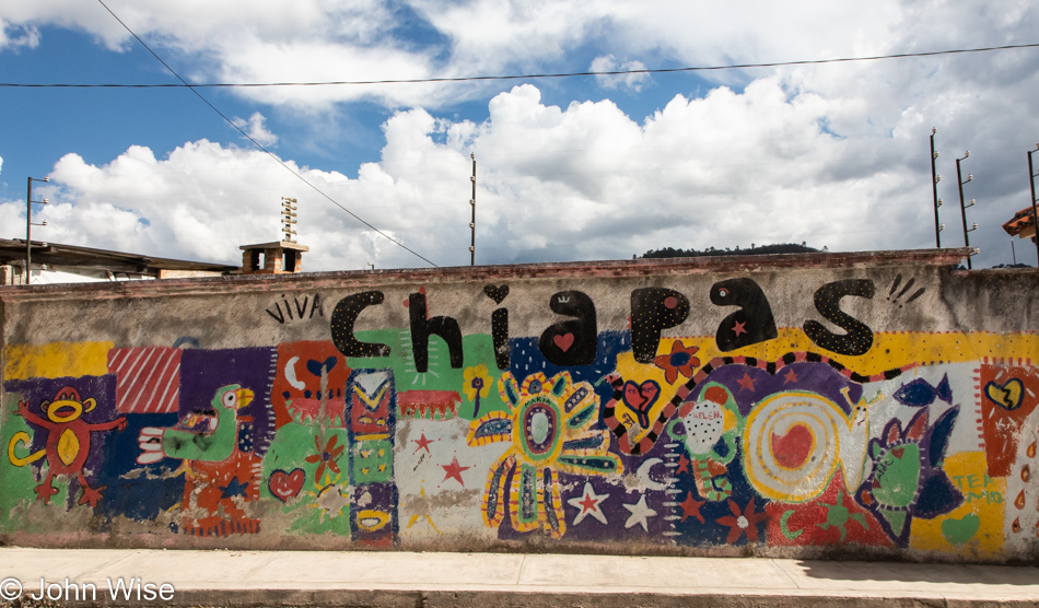 Mural in San Cristóbal de las Casas, Mexico