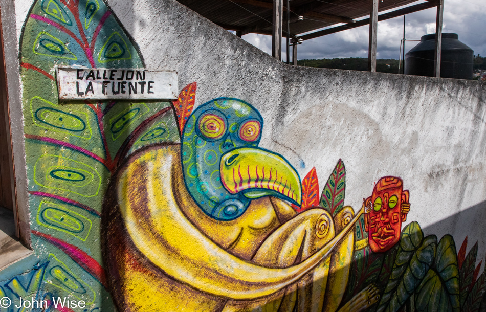 Mural in San Cristóbal de las Casas, Mexico