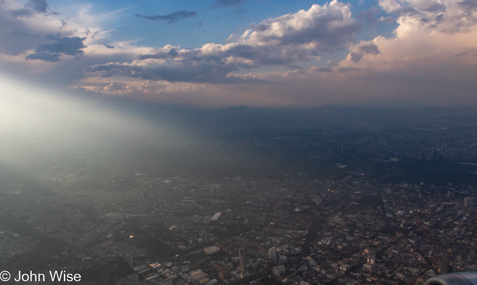 Leaving Mexico City, Mexico