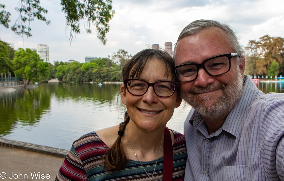 Caroline Wise and John Wise in Mexico City, Mexico