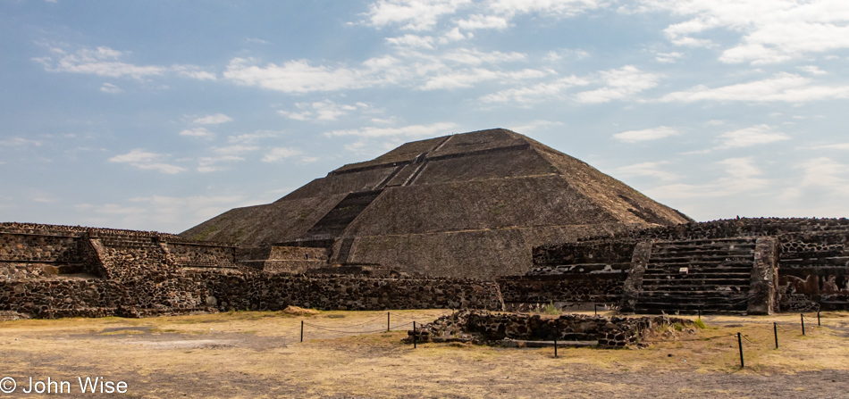 Teotihuacán pyramids in Mexico