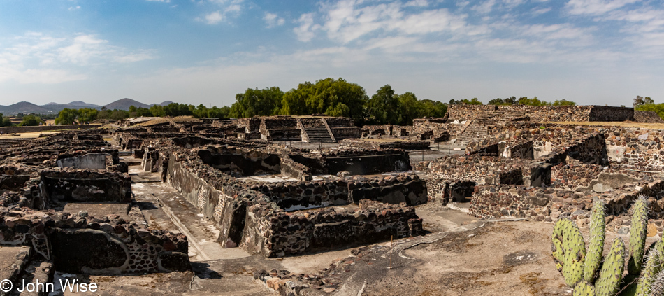 Teotihuacán pyramids in Mexico