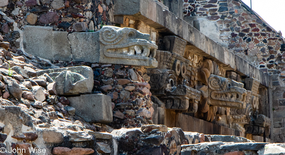 Teotihuacán pyramids in Mexico