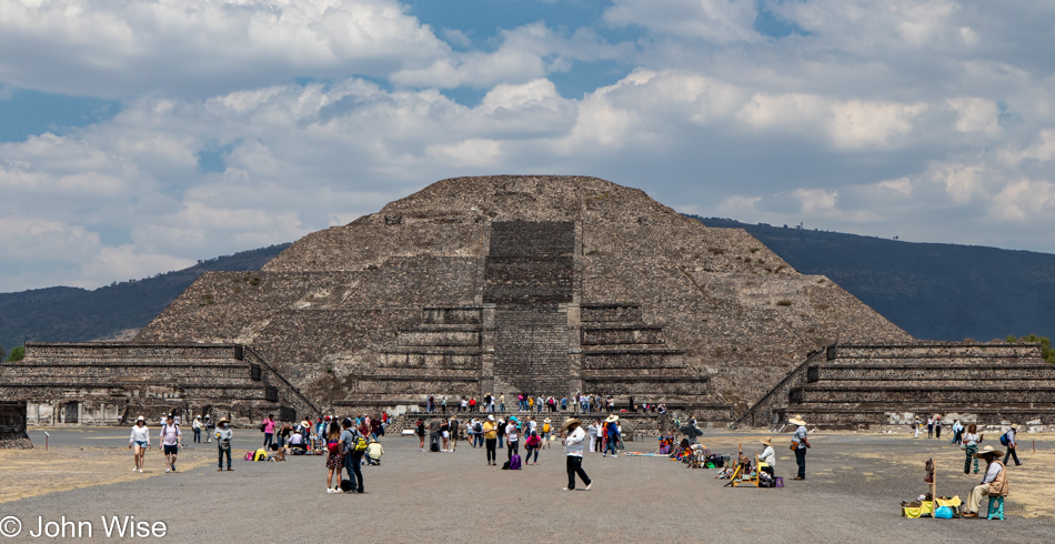 Teotihuacán pyramids in Mexico