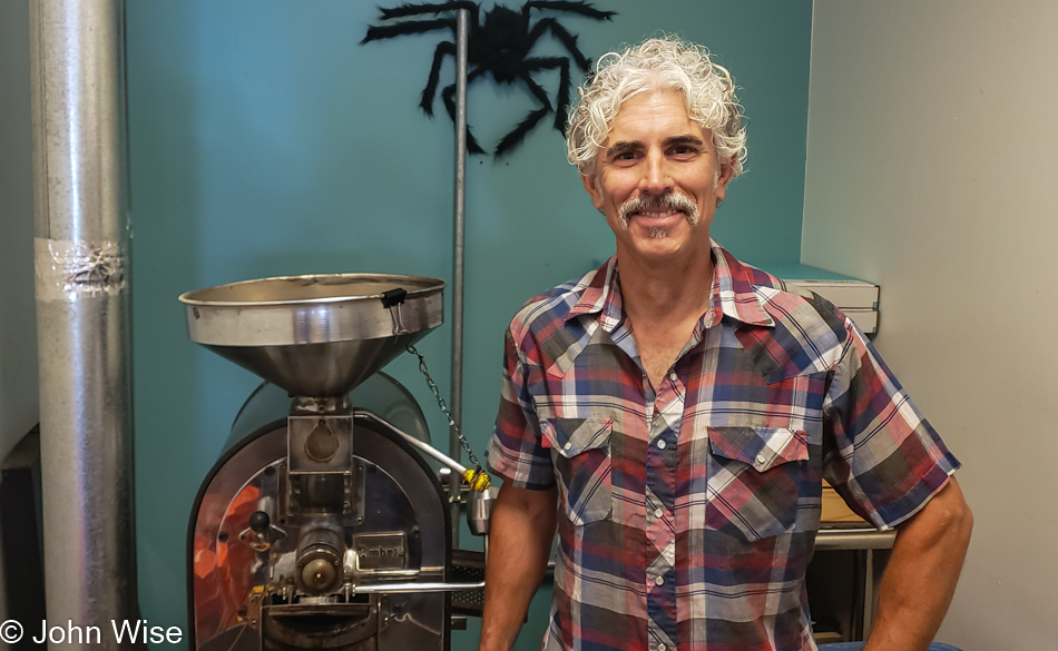 Roaster Mike at King Coffee Roastery in Phoenix, Arizona