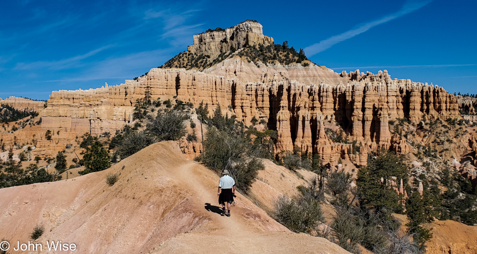 John Wise on the Fairyland Trail in Bryce National Park, Utah