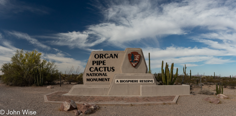 Organ Pipe Cactus National Monument in Ajo, Arizona