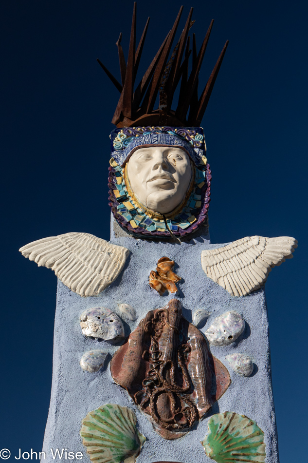 Ghost Figure by Val Uschuk of Ajo, Arizona