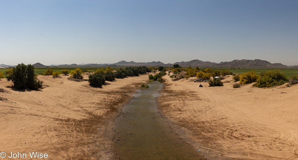 Hassayampa River in Buckeye, Arizona