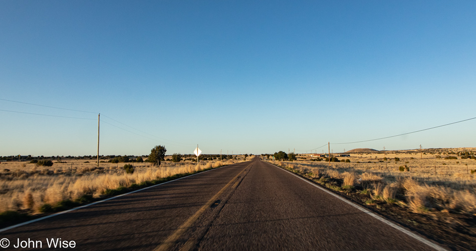 Somewhere on AZ Highway 61 direction St. Johns, Arizona