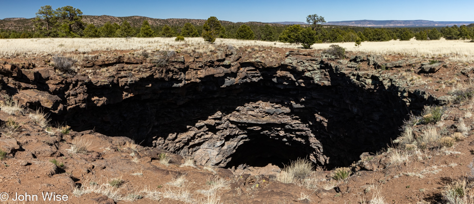 El Calderon Trail at El Malpais National Monument in New Mexico