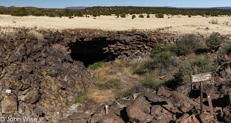El Calderon Trail at El Malpais National Monument in New Mexico