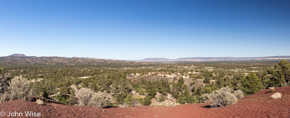 El Calderon Trail at El Malpais National Monument in New Mexico