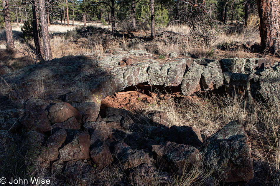 El Calderon Trail at El Malpais National Monument in New Mexico