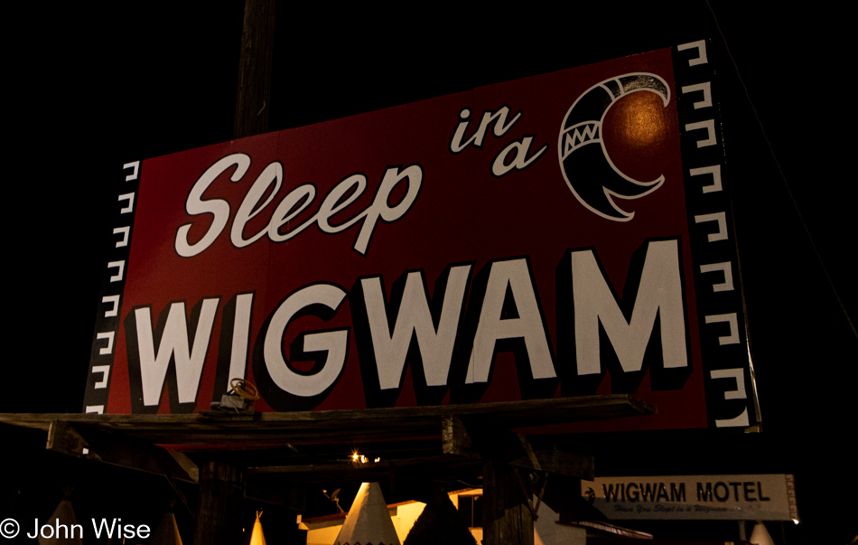 Wigwam Motel in Holbrook, Arizona