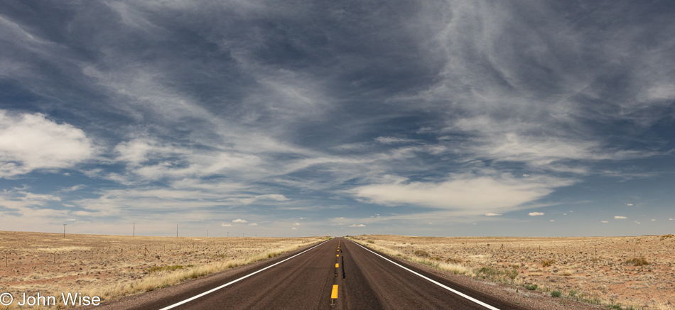 Arizona Highway 87 in Northern Arizona