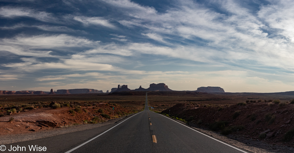 Monument Valley from Forrest Gump Point in Mexican Hat, Utah