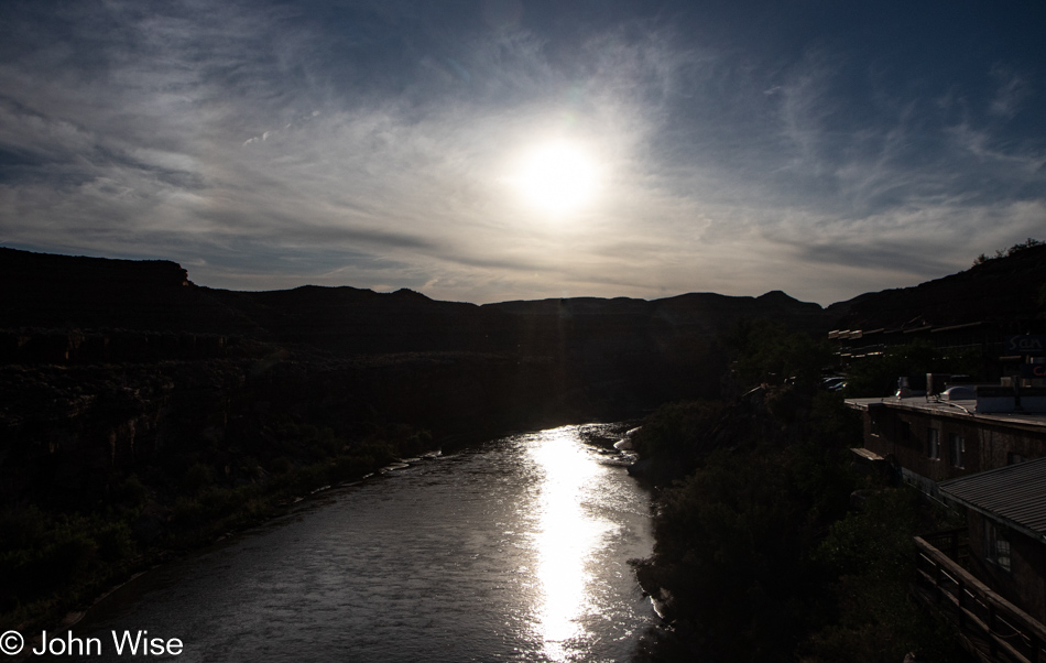 San Juan River in Mexican Hat, Utah