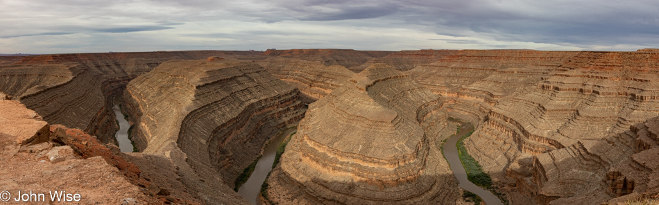 Goosenecks State Park in Mexican Hat, Utah