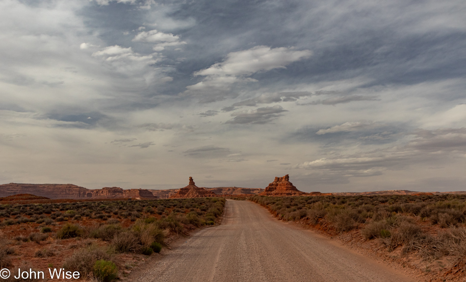 Valley of the Gods in Mexican Hat, Utah