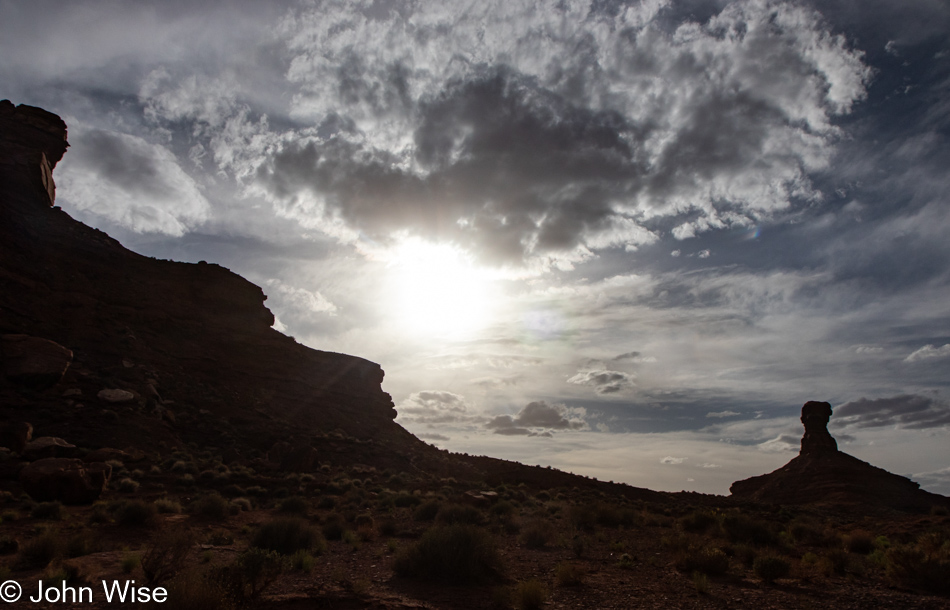 Valley of the Gods in Mexican Hat, Utah