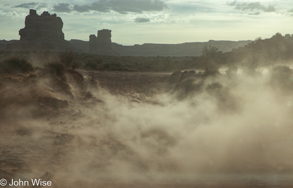 Valley of the Gods in Mexican Hat, Utah