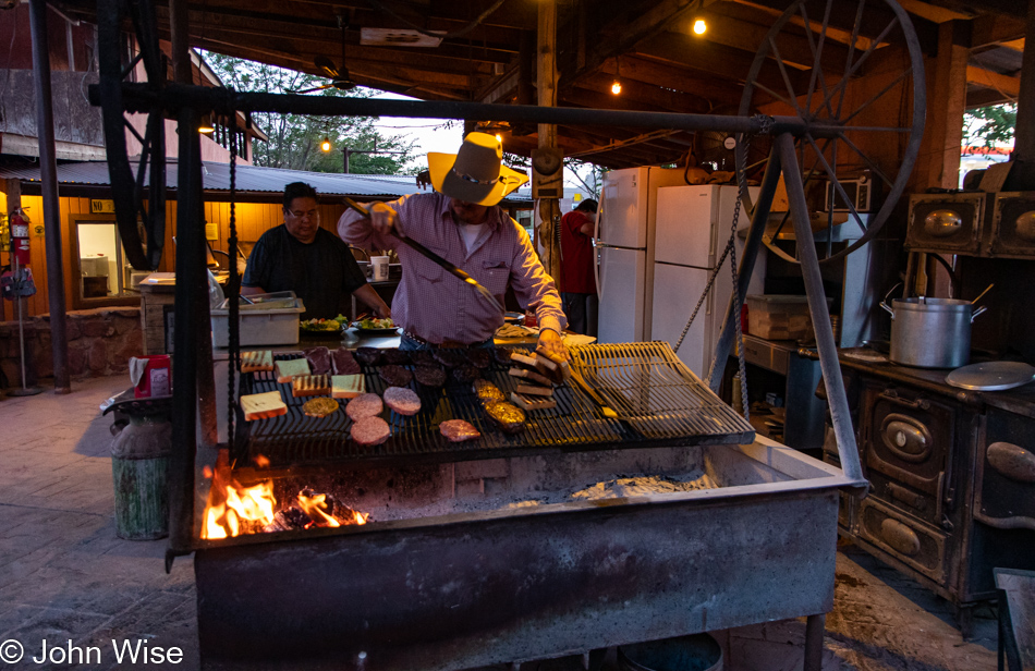 Hank Whipple at Mexican Hat Lodge - Home of the Swingin' Steak in Mexican Hat, Utah