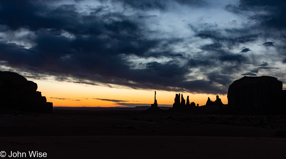 Dawn in Monument Valley Arizona