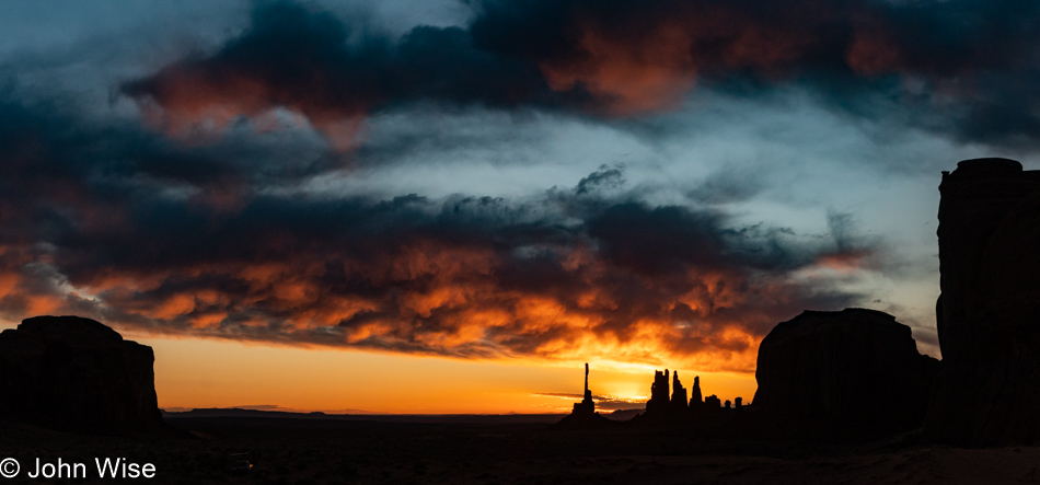 Dawn in Monument Valley Arizona