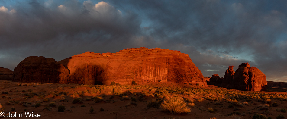 Sunrise in Monument Valley Arizona