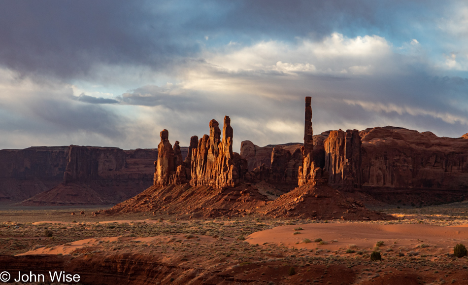 Sunrise in Monument Valley Arizona