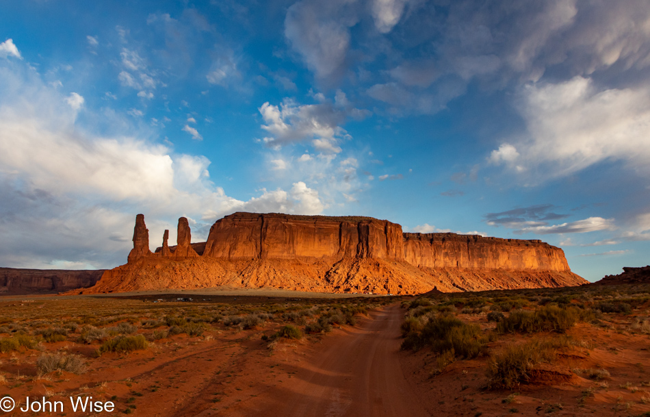 Sunrise in Monument Valley Arizona