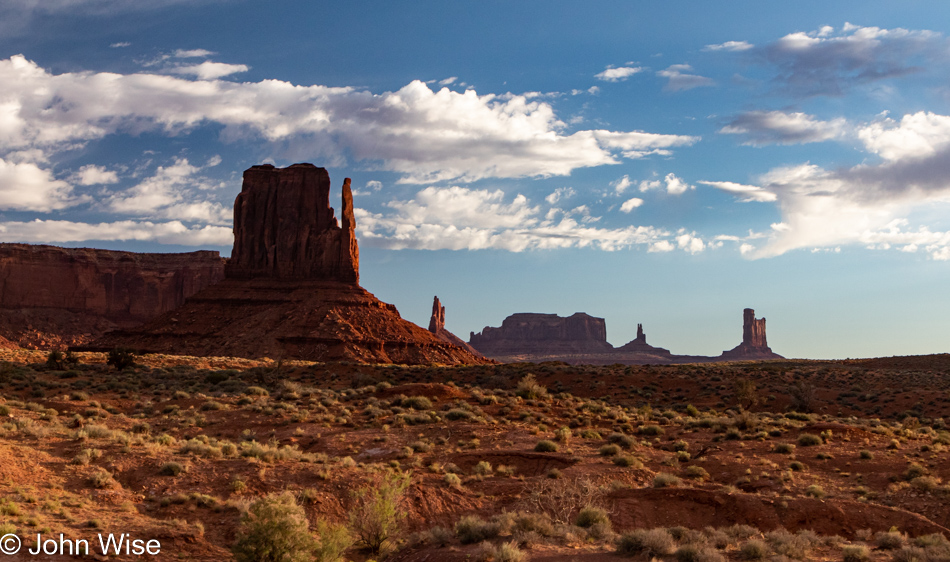 Sunrise in Monument Valley Arizona