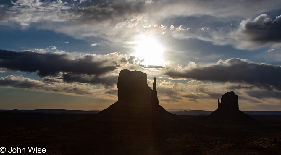 Sunrise in Monument Valley Arizona