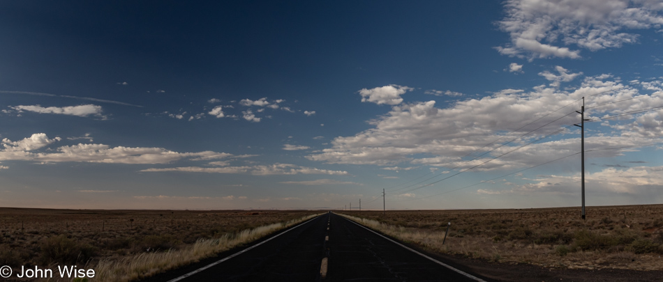 Highway 87 going north to Winslow, Arizona