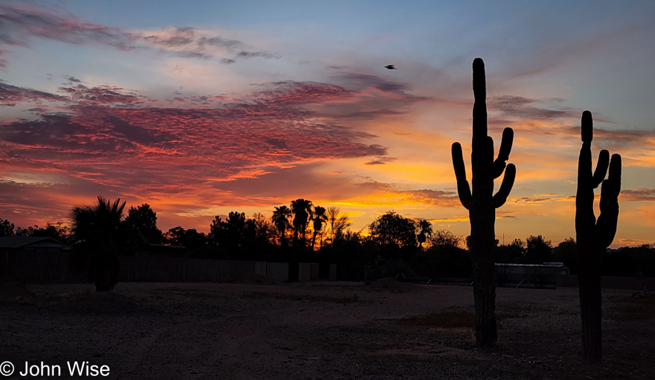 Sunrise in Phoenix, Arizona